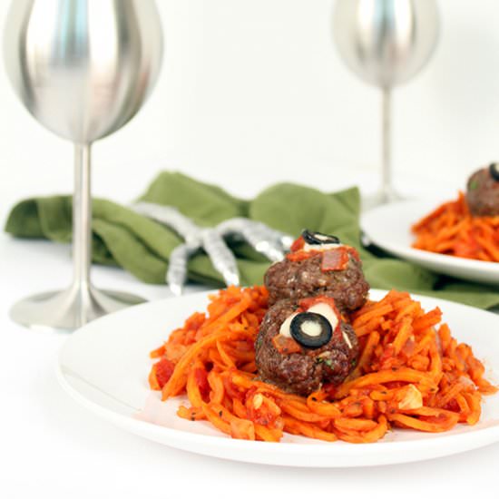Halloween Meatballs