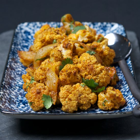Cauliflower with Curry and Vinegar
