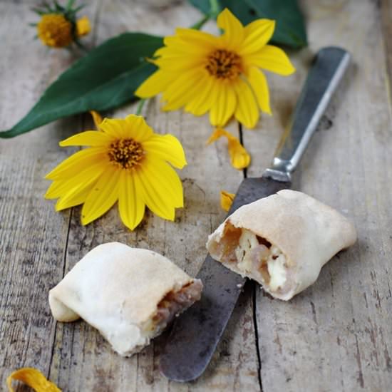 Strudel with Jerusalem artichoke