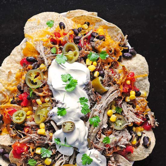 Pulled Pork Loaded Nachos