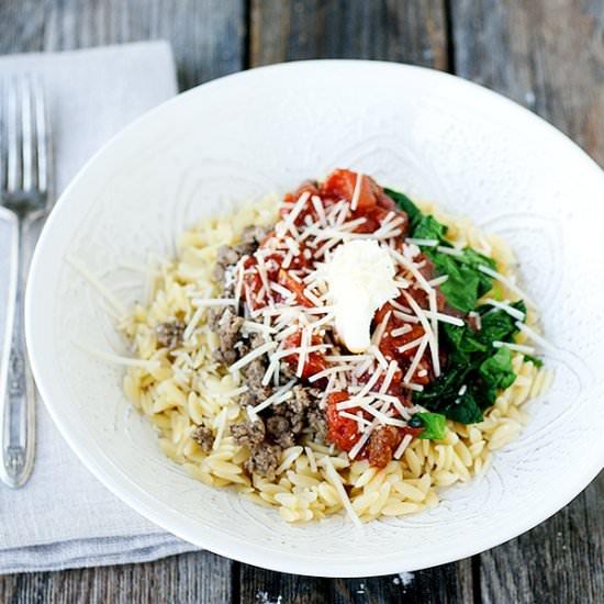 lasagna bowls