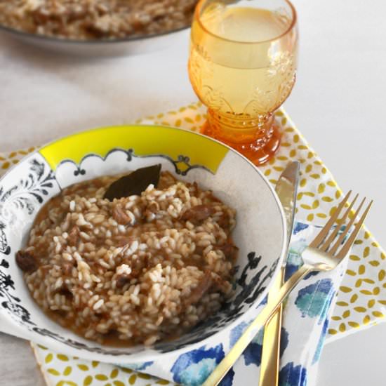 Beef Ragout Risotto