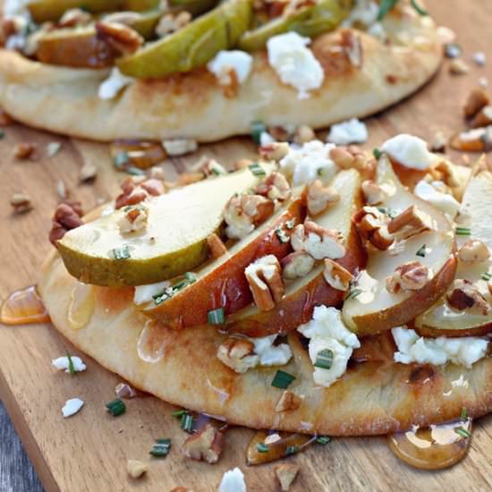 Pear & Goat Cheese Flatbread