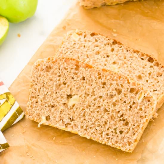 Apple Cinnamon English Muffin Bread