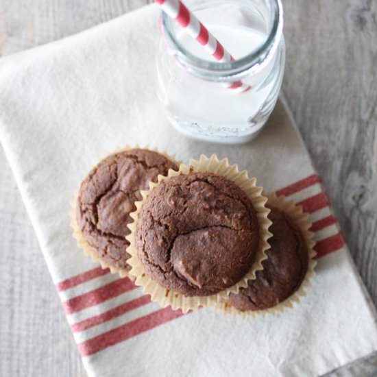Vegan & GF Gingerbread Muffins