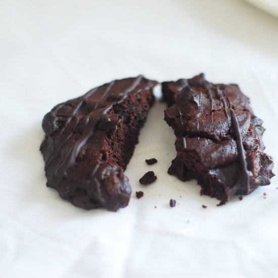 Flourless Mocha Cookies