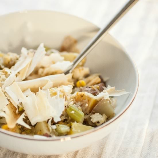 TOFU POT PIE CASSEROLE