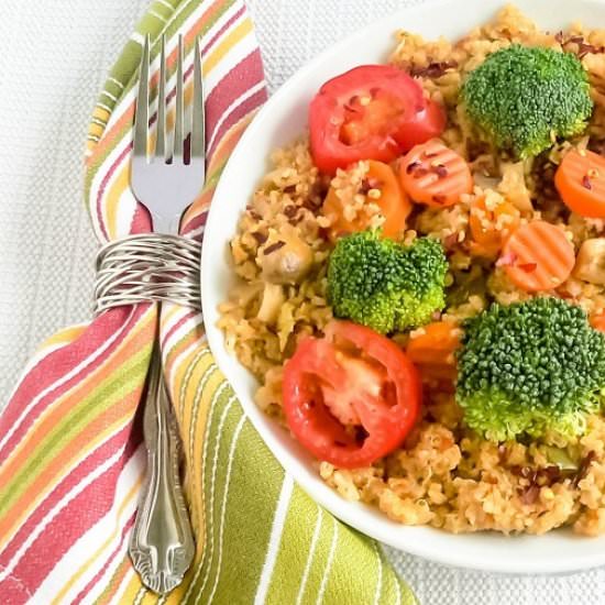 One Pot Veggie Quinoa