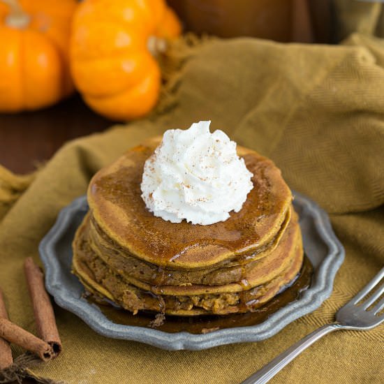 Pumpkin Spice Pancakes