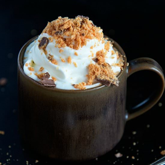 Butterfinger Hot Chocolate