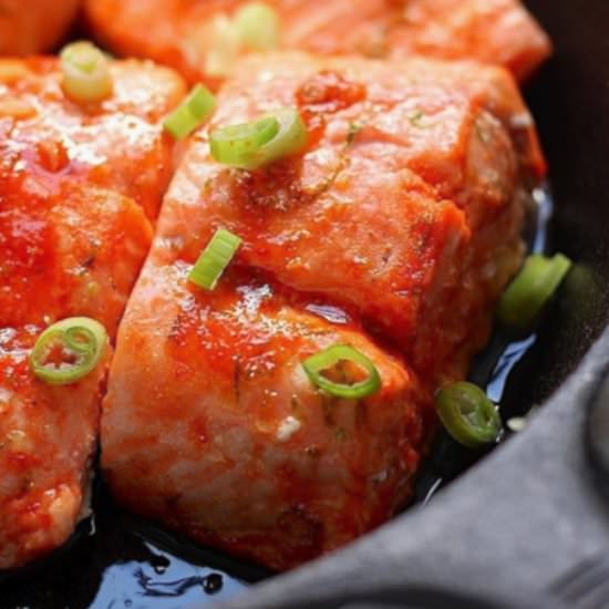 Sriracha Baked Salmon