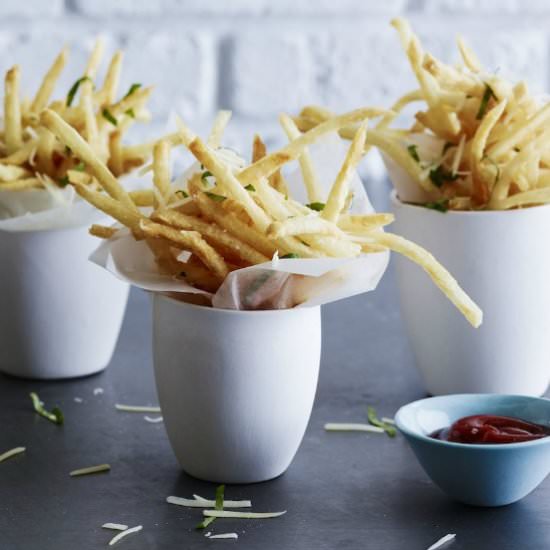 Pecorino Basil Skinny Fries