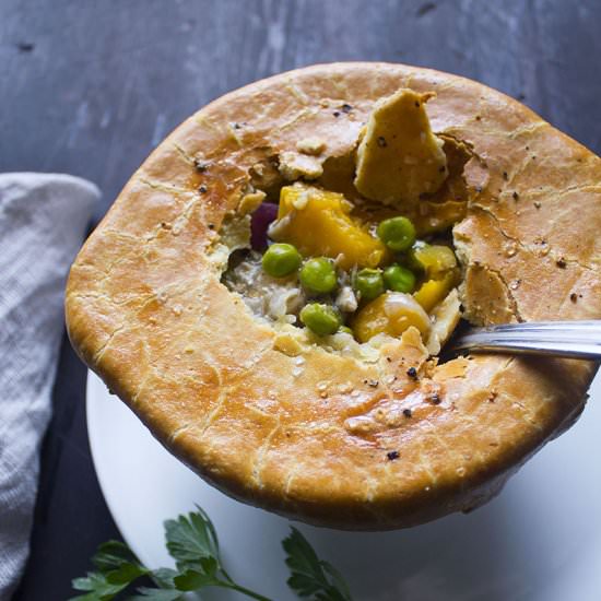 Fall Harvest Chicken Pot Pie