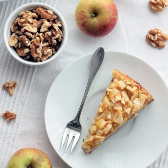 Apple Walnut Cake