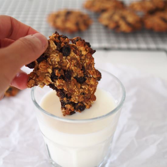 Banana Oat Breakfast Bars