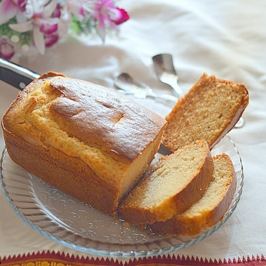 Condensed milk cake