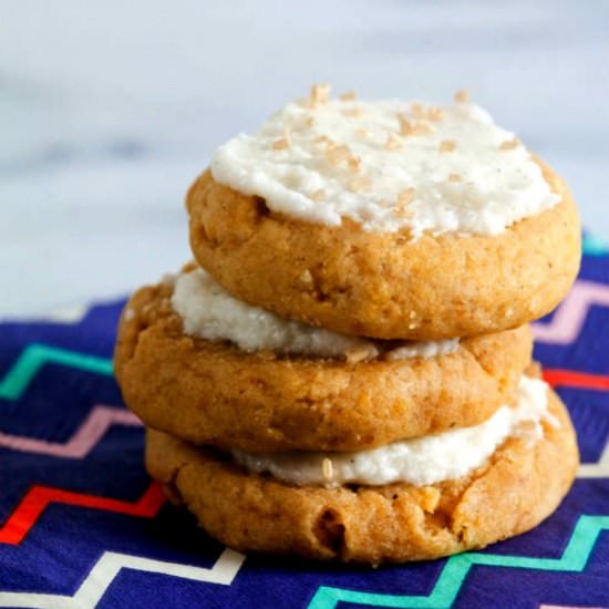 Soft pumpkin cookies