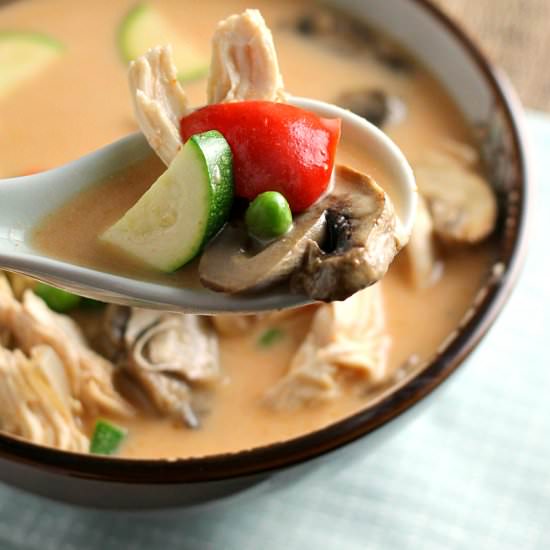 Coconut Chicken Thai Soup