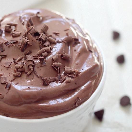 Chocolate Tofu Pudding