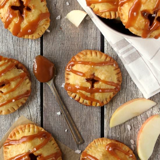 Salted Caramel Apple Pie Cookies
