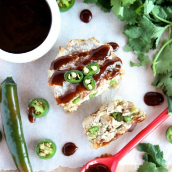 BBQ Chicken & Green Chilli Meatloaf