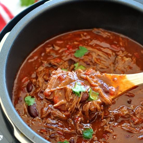 Shredded Beef Chili Con Carne