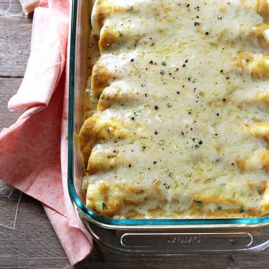 butternut squash enchiladas