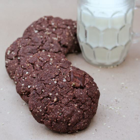 Hemp and Chocolate Breakfast Cookies
