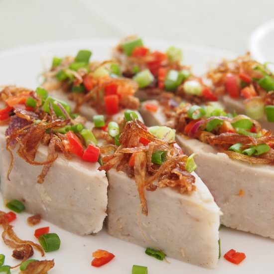 Penang Yam Cake (Or Kuih)