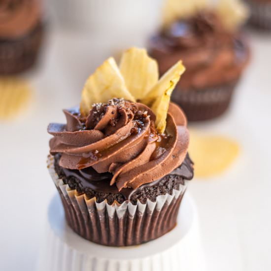 Chocolate “Chip” Cupcakes