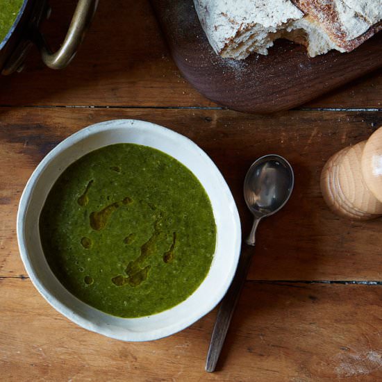 Anna Thomas’ Green Soup