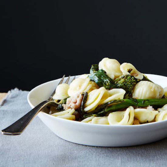 Pasta with Broccoli Rabe + Sausage