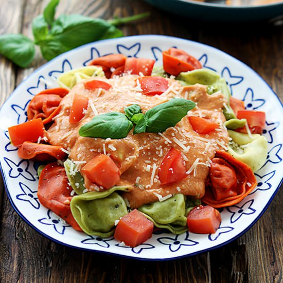 TUSCAN TOMATO BASIL TORTELLINI