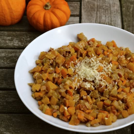 Grain Free Pumpkin Risotto