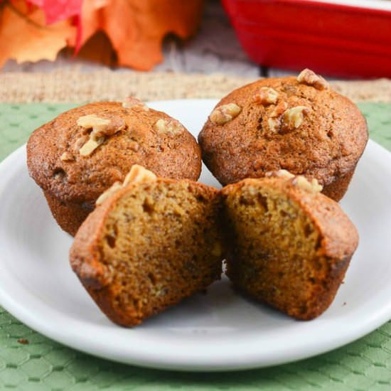 Banana Nut Cinnamon Muffins