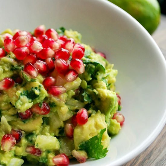 Pomegranate Guacamole