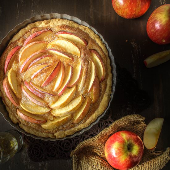 Golden Apple Tart