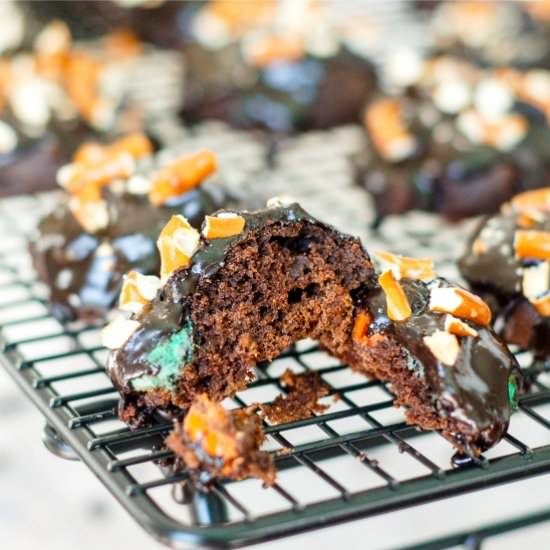Dark Chocolate Pumpkin Spice Cookie