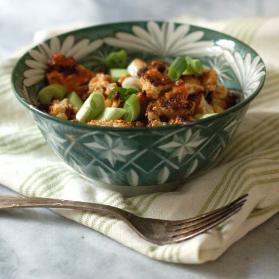 Sweet and Spicy Korean Cauliflower