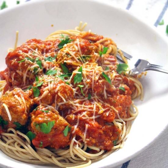 Spaghetti and Meatballs