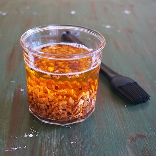 Crispy Garlic Butter Oil