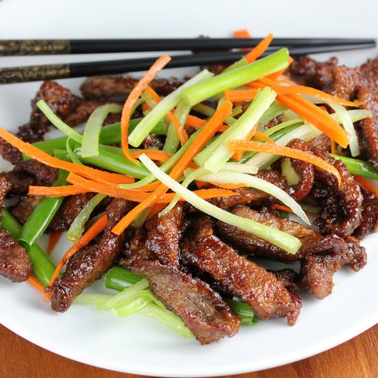 Beef a La Sichuan
