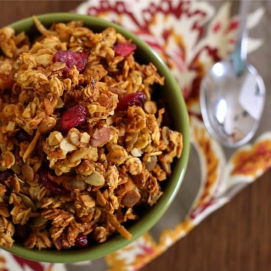 Gluten-Free Pumpkin Granola