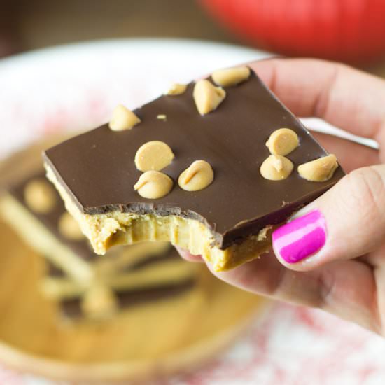 No Bake Peanut Butter Bars