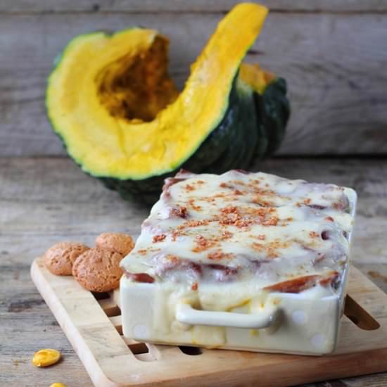 Cocoa Lasagna with Pumpkin