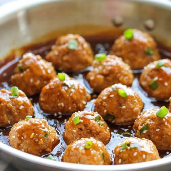 Asian Quinoa Meatballs