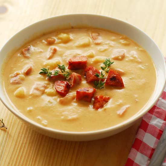 Spicy Chorizo Chowder