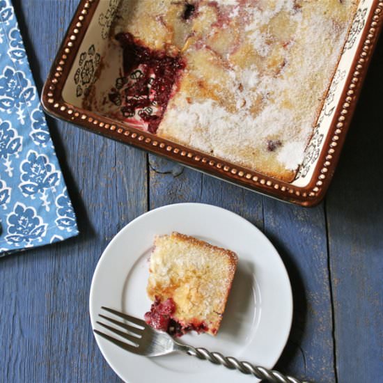 Busy Lady Blackberry Cobbler