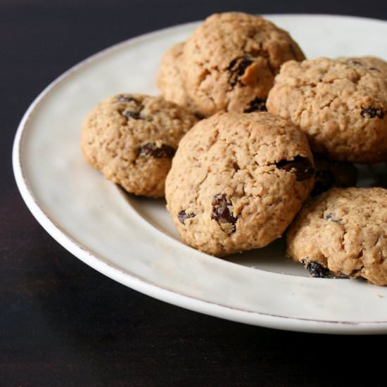 Oat & Raisin Cookies