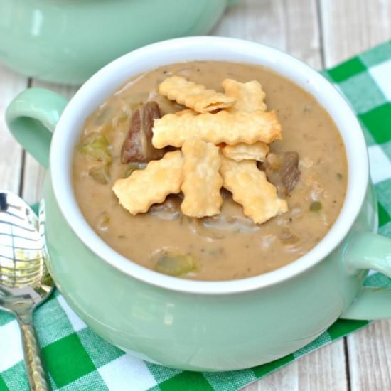 Beef Pot Pie Soup